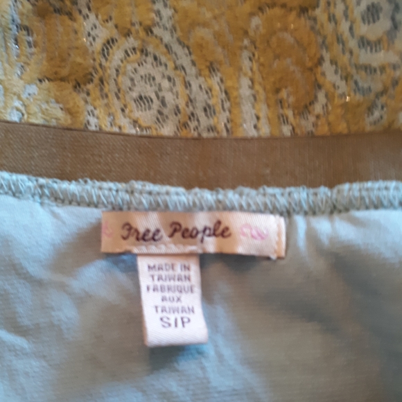 Free people acrylic wool lace maxi skirt sz SP *O - Picture 8 of 10